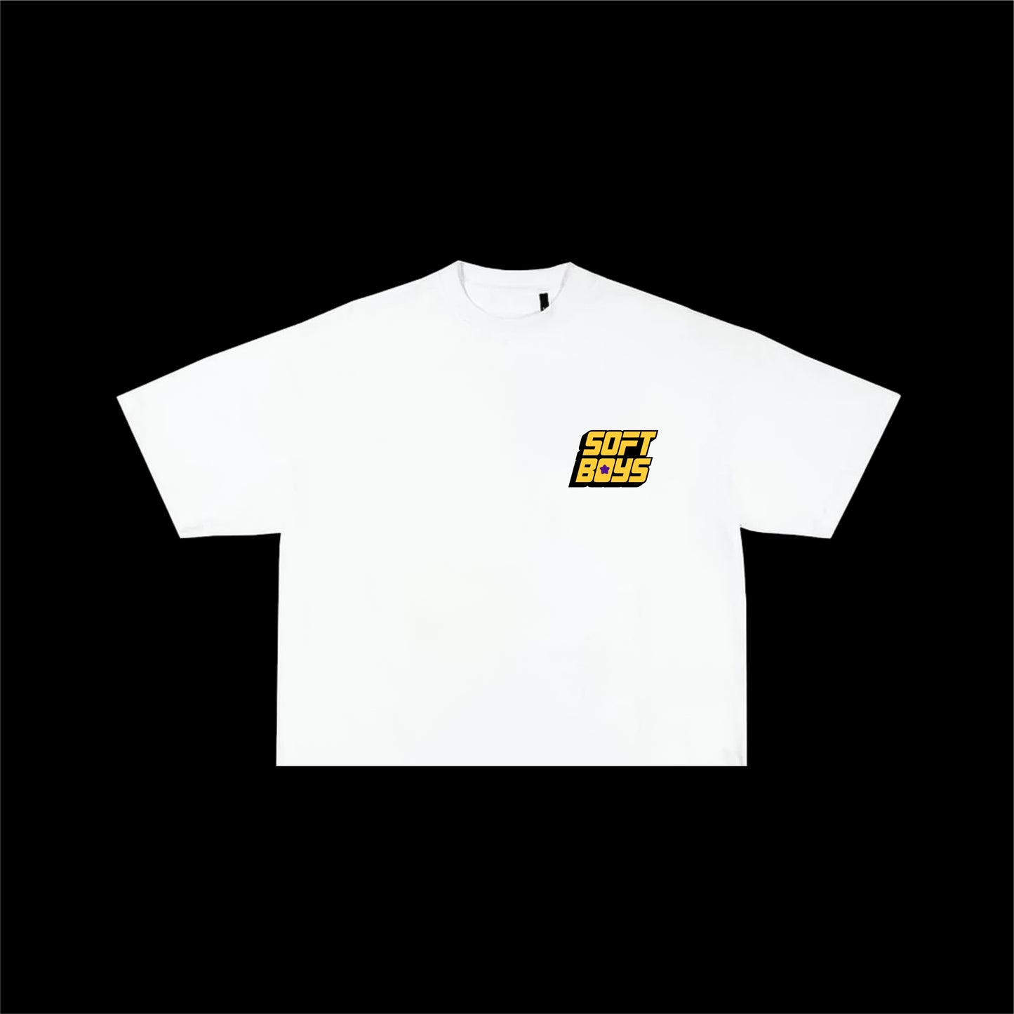 The SoftBoys SoftLife Basic Crop Tee (White)